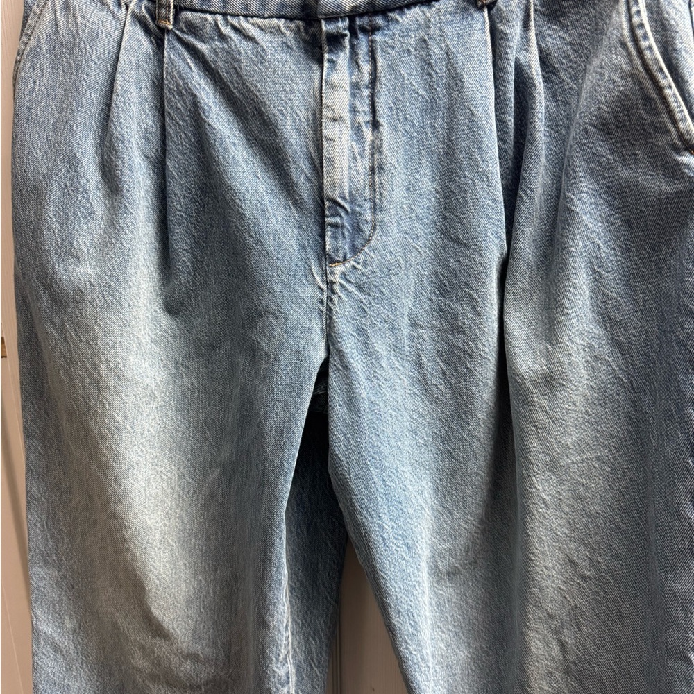 Zimmermann Light Blue Women's Relaxed Jeans